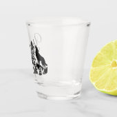 Verre A Shot Loup de Yellowstone (Droite)