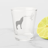 Verre A Shot Loup de Yellowstone (Dos)