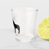 Verre A Shot Loup de Yellowstone (Droite)