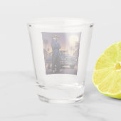 Verre A Shot Loup Et Lowrider (Dos)