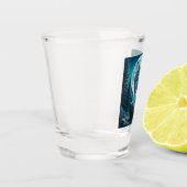 Verre A Shot Loup hurlant (Gauche)