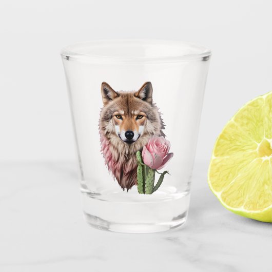Verre A Shot Loup un (Devant)