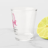 Verre A Shot Love Script Wedding Favor (Droite)