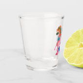 Verre A Shot Lovely Heart Great Dane (Gauche)