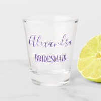 Lovely Lavender Bridesmaid Keepsaké