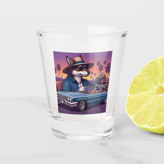 Verre A Shot Lowrider Wolfy (Devant)