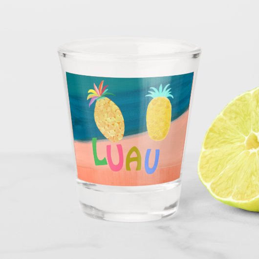 Verre A Shot Luan Pineapple Hawaïen (Devant)
