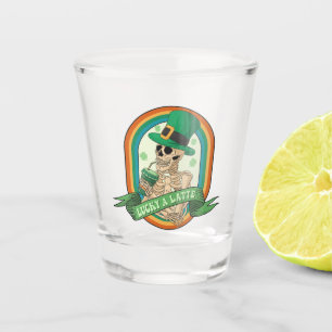 Verre A Shot Lucky A Latte - Squelette, Café et Cloches