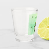 Verre A Shot Lucky Charm Leprechaun Gnome - Personnalisé (Gauche)