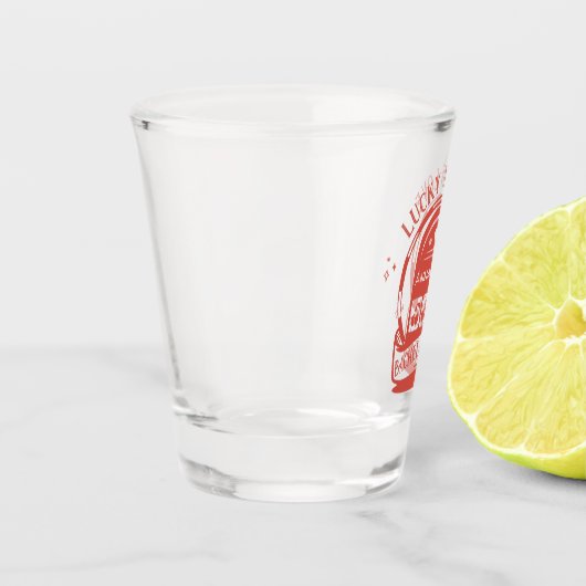 Verre A Shot Lucky in Love Casino Main Draas Vegas Bachelorette (Gauche)