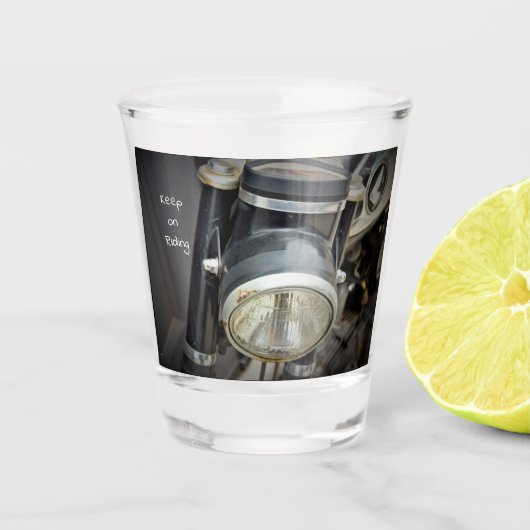 Verre A Shot Lumière moto (Devant)