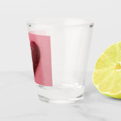 Verre A Shot Lunettes de parties scintillant rose. (Droite)