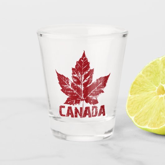 Verre A Shot Lunettes de soleil Canada Cool personnalisé Souven (Devant)