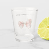 Verre A Shot Lunettes de soleil de couleur rose (Dos)