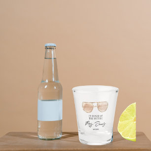 Verre A Shot Lunettes de soleil Verre à shot pour l'enterrement