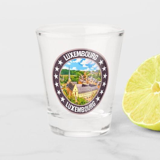 Verre A Shot Luxembourg (Devant)