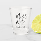 Verre A Shot M. Mme Mariage (Devant)