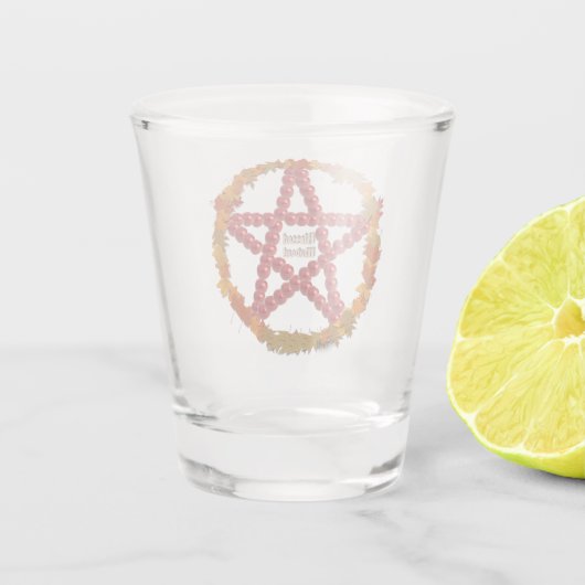 Verre A Shot Mabon Pentacle (Dos)