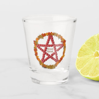 Verre A Shot Mabon Pentacle