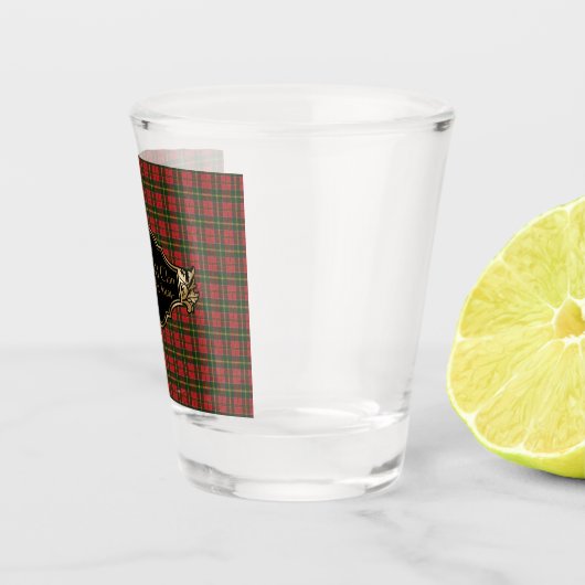 Verre A Shot MacDonald Original Scottish Clan Tartan (Droite)