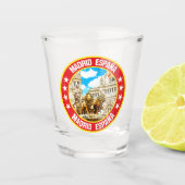 Verre A Shot Madrid (Devant)