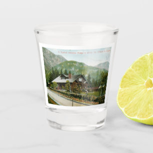 Verre A Shot Maison à Altadena, Mt. Wilson CA 1910 Vintage