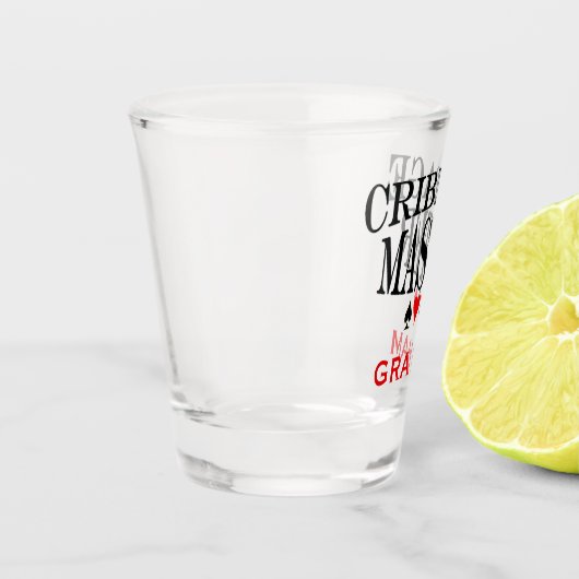 Verre A Shot Maître d'ordures personnalisées (Gauche)