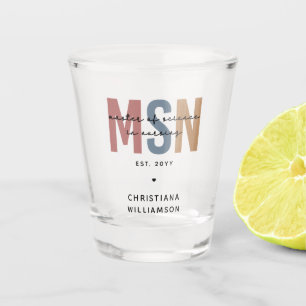 Verre A Shot Maîtrise en sciences en sciences infirmières sur m