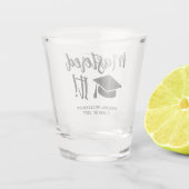 Verre A Shot Maîtrise personnalisée Diplôme La maîtrise (Dos)