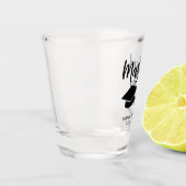 Verre A Shot Maîtrise personnalisée Diplôme La maîtrise (Gauche)