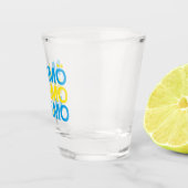 Verre A Shot MALMO Swedish Flag (Droite)