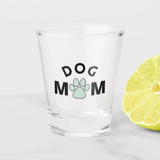 Verre A Shot Maman de chien (Devant)