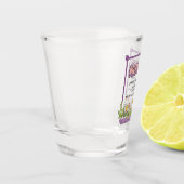 Verre A Shot Maman Maman Comme Une Grand-Mère Mais Beaucoup De (Gauche)