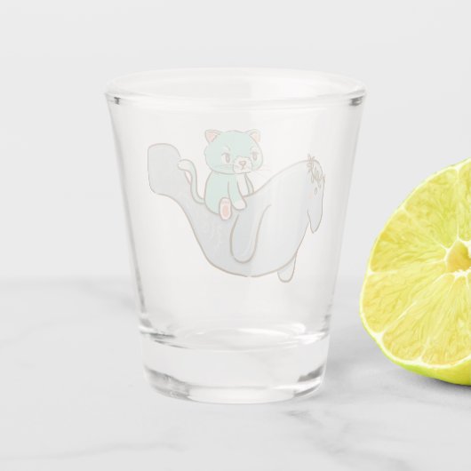 Verre A Shot Manatée (Dos)