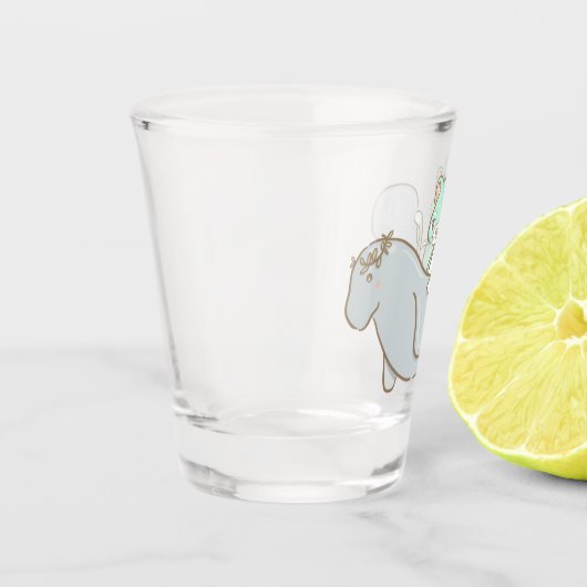Verre A Shot Manatée (Gauche)