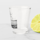 Verre A Shot Manhattan Beach Wedding Favoriser Les Cheers Perso (Droite)