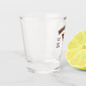 Verre A Shot Manhattan Cocktail Recette Art (Gauche)