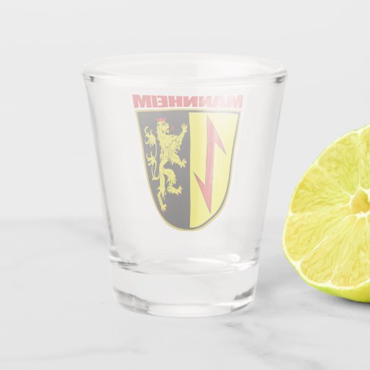 Verre A Shot Mannheim (Dos)