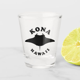 Verre A Shot Manta Ray Plongée à Kona, Hawaii