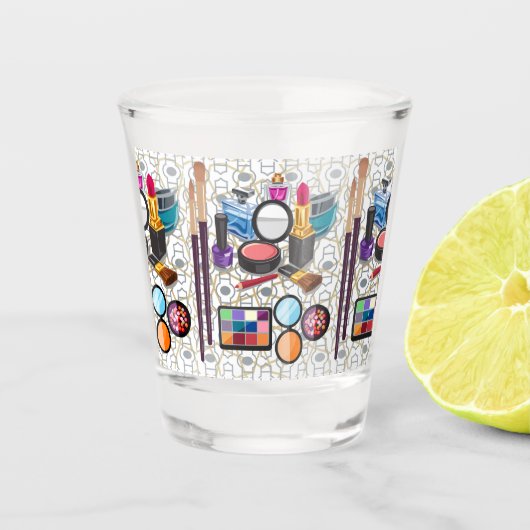 Verre A Shot maquillage (Devant)