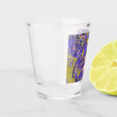 Verre A Shot Marbre Radioactif (Gauche)