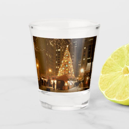 Verre A Shot Marché de Noël - 21 décembre 2005 à Chicago (Devant)