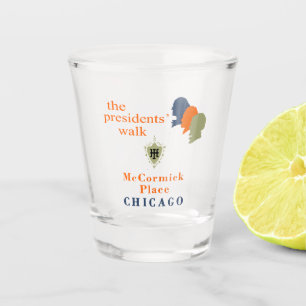 Verre A Shot marche des présidents, McCormick Place, Chicago, I
