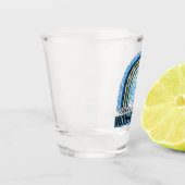 Verre A Shot Marcher dans une Wonderland d'hiver | Blue Rainbow (Gauche)