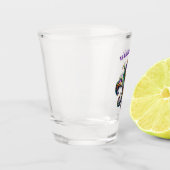 Verre A Shot Mardi Gras (Gauche)