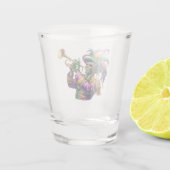 Verre A Shot Mardi Gras (Dos)