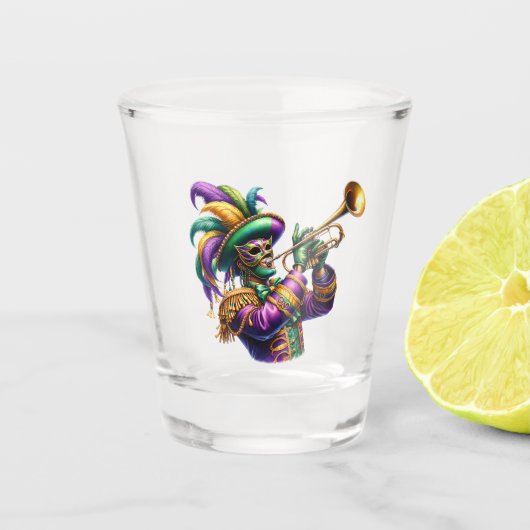 Verre A Shot Mardi Gras (Devant)
