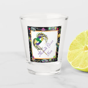 Verre A Shot Mardi Gras