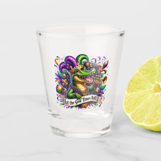 Verre A Shot Mardi Gras (Devant)