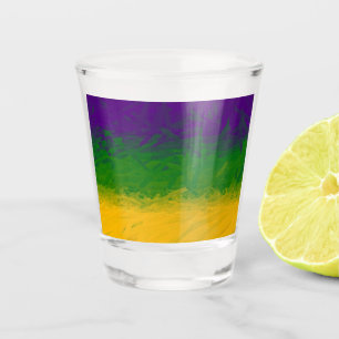 Verre A Shot Mardi Gras Gradient